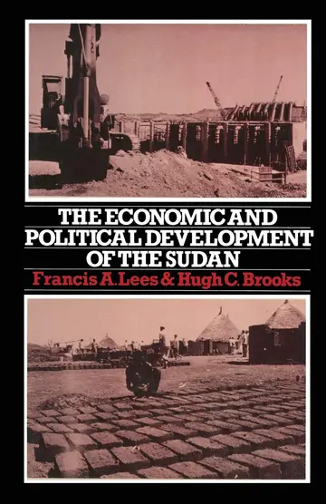 Cover of The Economic and Political Development of the Sudan