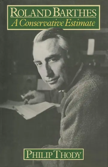 Cover of Roland Barthes