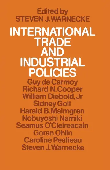 Cover of International Trade and Industrial Policies