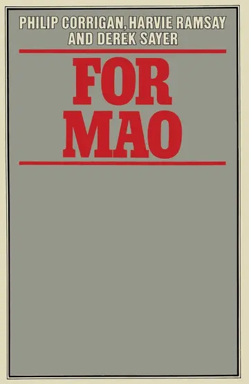 Cover of For Mao