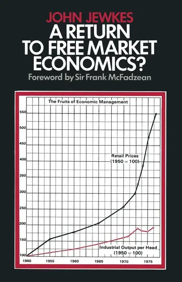Cover of A Return to Free Market Economics?