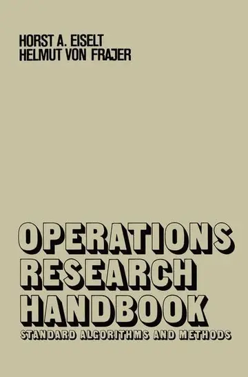Cover of Operations Research Handbook