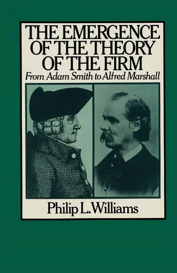 Cover of The Emergence of the Theory of the Firm