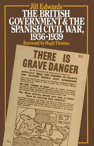 Cover of The British Government and the Spanish Civil War, 1936–1939