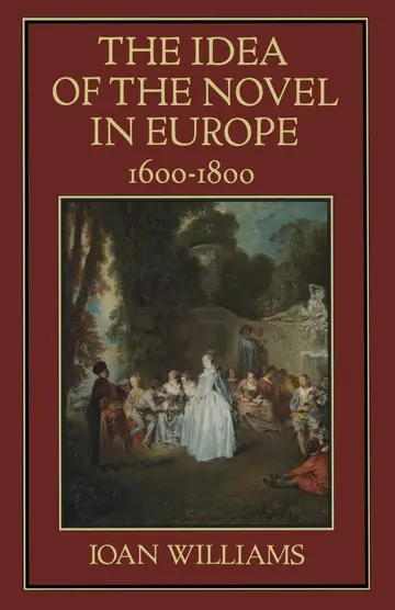 Cover of The Idea of the Novel in Europe, 1600–1800