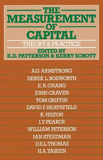 Cover of The Measurement of Capital