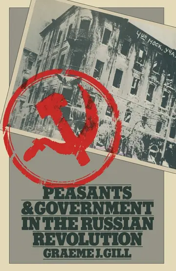 Cover of Peasants and Government in the Russian Revolution