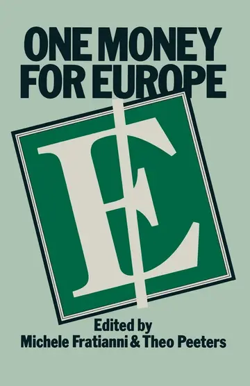 Cover of One Money for Europe