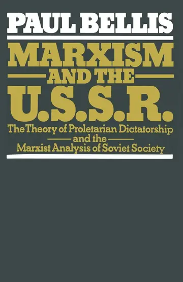 Cover of Marxism and the U.S.S.R