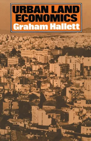 Cover of Urban Land Economics