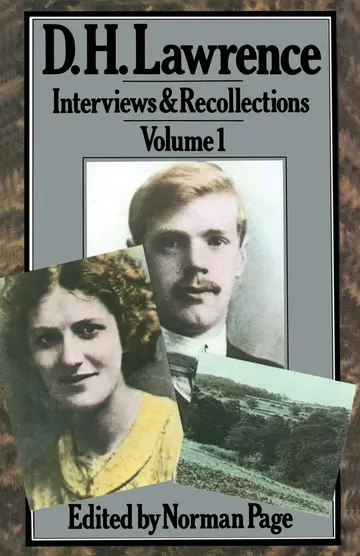 Cover of D. H. Lawrence