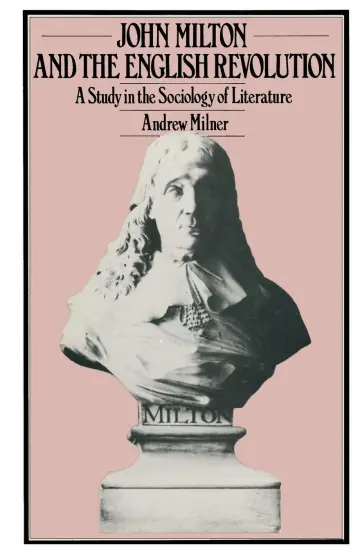 Cover of John Milton and the English Revolution