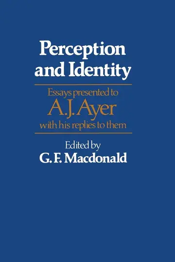 Cover of Perception and Identity