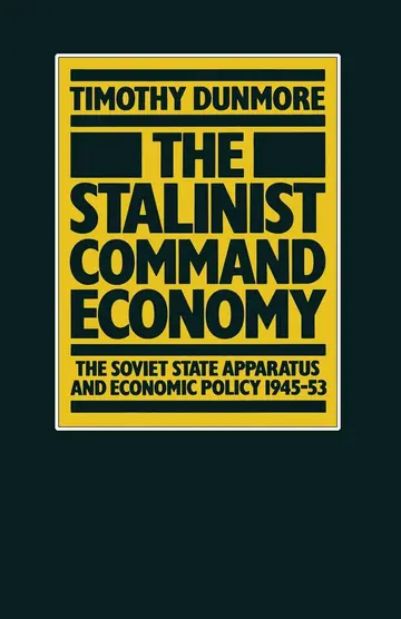 Cover of The Stalinist Command Economy
