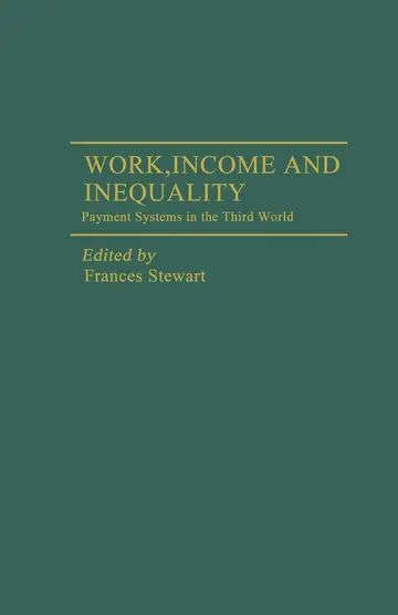 Cover of Work, Income and Inequality