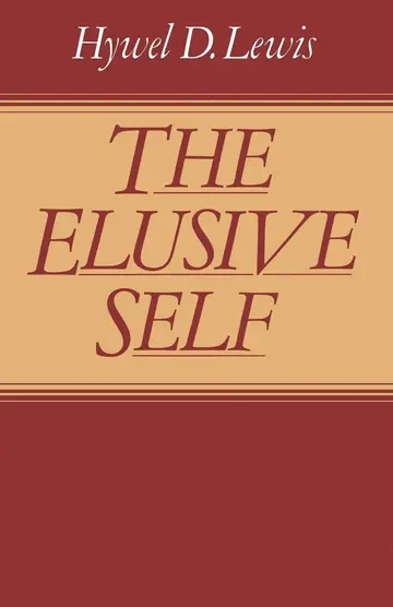 Cover of The Elusive Self