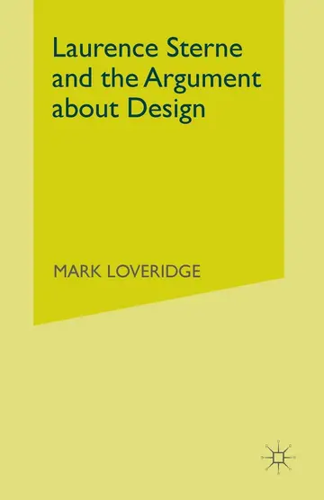 Cover of Laurence Sterne and the Argument about Design