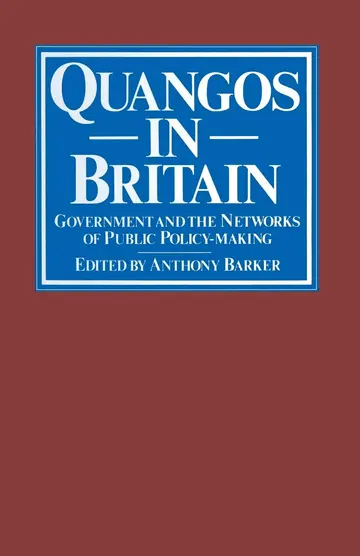 Cover of Quangos in Britain