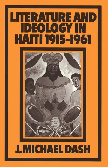Cover of Literature and Ideology in Haiti, 1915–1961