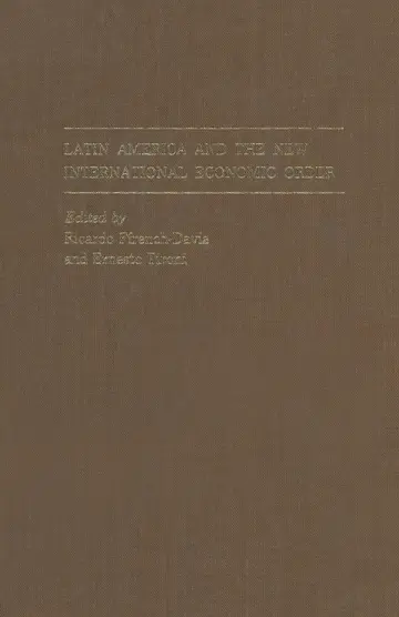 Cover of Latin America and the New International Economic Order
