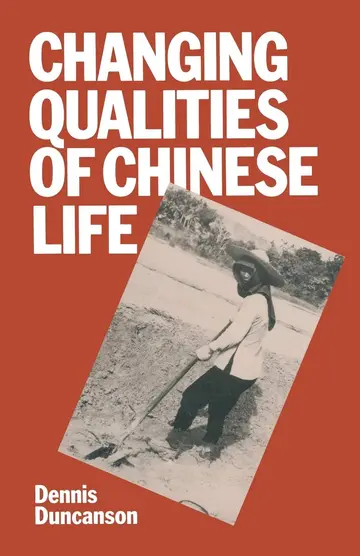 Cover of Changing Qualities of Chinese Life