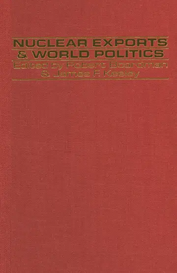 Cover of Nuclear Exports and World Politics