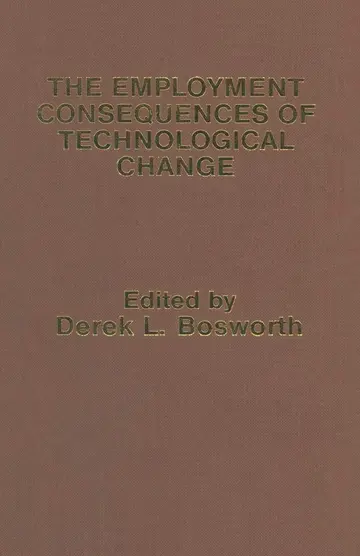 Cover of The Employment Consequences of Technological Change