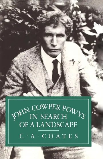Cover of John Cowper Powys in Search of a Landscape