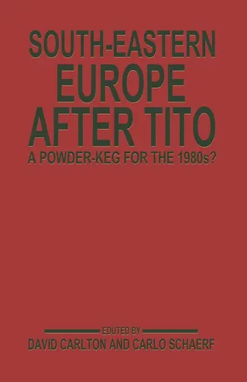Cover of South-Eastern Europe after Tito