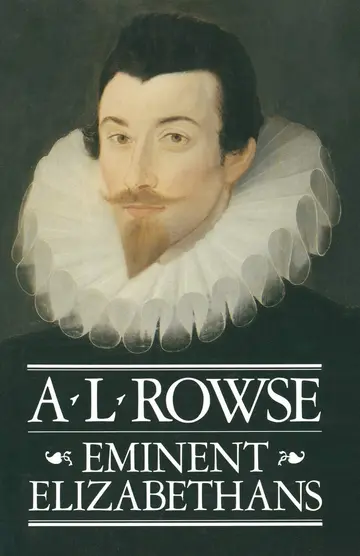 Cover of Eminent Elizabethans