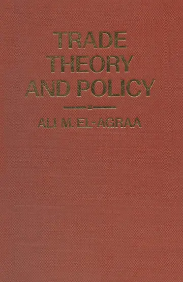 Cover of Trade Theory and Policy