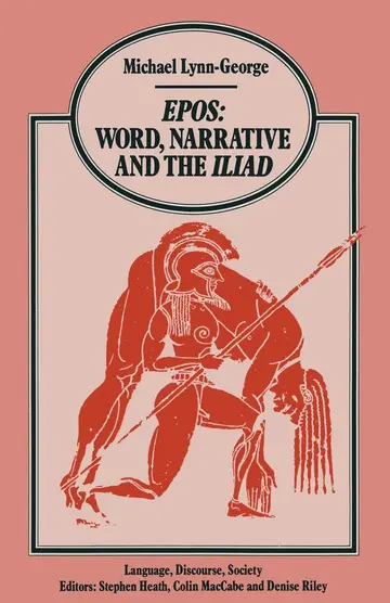 Cover of Epos Word, Narrative and the Iliad
