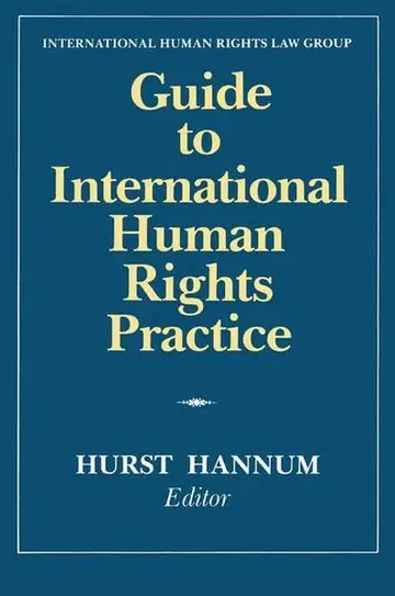Cover of Guide to International Human Rights Practice