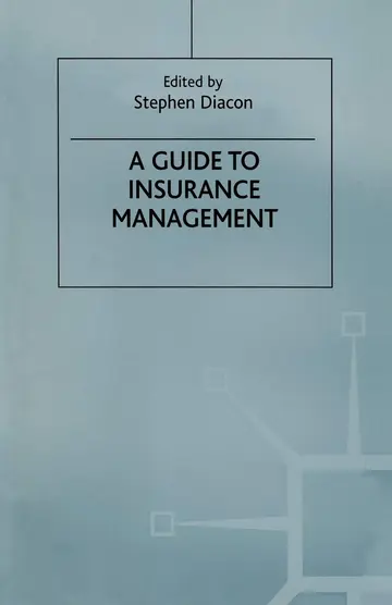 Cover of A Guide to Insurance Management