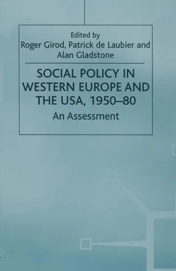 Cover of Social Policy in Western Europe and the USA, 1950–80