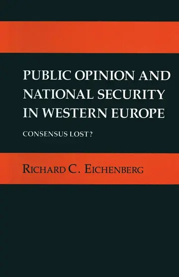 Cover of Public Opinion and National Security in Western Europe
