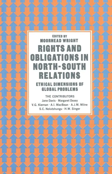 Cover of Rights and Obligations in North-South Relations