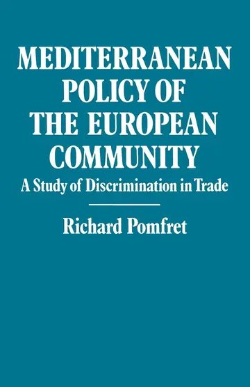 Cover of Mediterranean Policy of the European Community