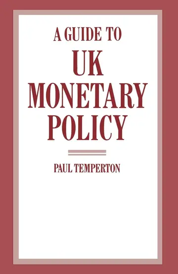 Cover of A Guide to UK Monetary Policy