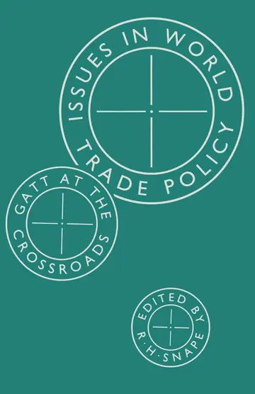 Cover of Issues in World Trade Policy