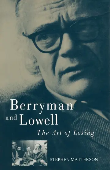 Cover of Berryman and Lowell