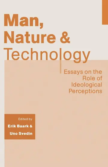 Cover of Man, Nature and Technology