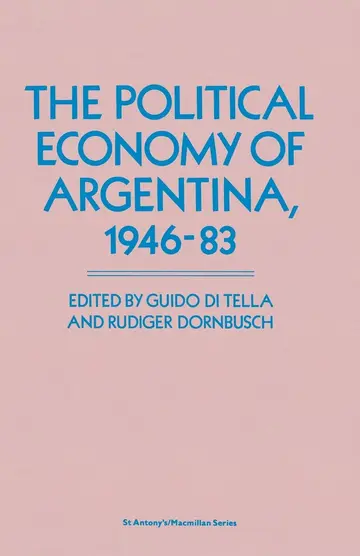 Cover of The Political Economy of Argentina, 1946–83