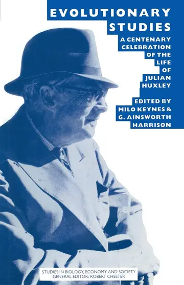 Cover of Evolutionary Studies