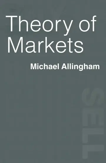Cover of Theory of Markets