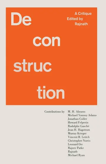 Cover of Deconstruction