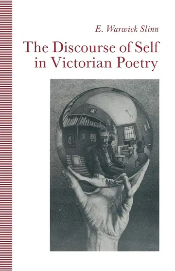 Cover of The Discourse of Self in Victorian Poetry