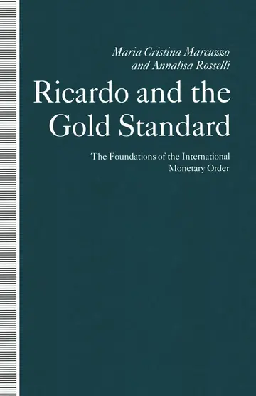 Cover of Ricardo and the Gold Standard