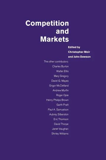 Cover of Competition and Markets