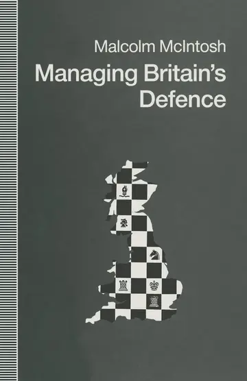 Cover of Managing Britain’s Defence